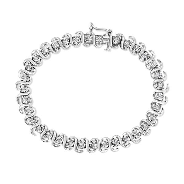 Haus of Brilliance 1/2ctw. Diamond S Link Bracelet - image 