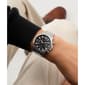Mens Guess Silver-Tone Chrono Look Dial Watch - GW0900G1 - image 6