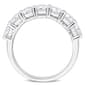 Sterling Silver 1 3/4ctw. White Moissanite Anniversary Band - image 2