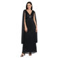 Womens R&M Richards Evening Gown with Rhinestone Trim - image 1