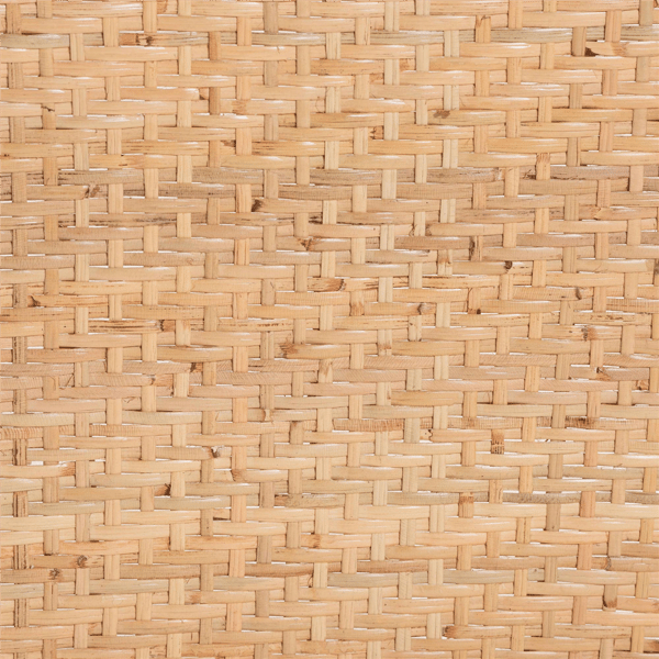 bali & pari Lesia Coastal Boho Rattan Dining Chair with Cushion