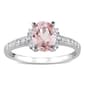 Gemstone Classics&#40;tm&#41; Diamonds & Morganite Cocktail Ring - image 1