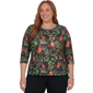 Plus Size Alfred Dunner Classics Cardinals On Branches Tee - image 1
