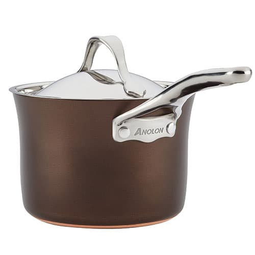 Anolon&#174; Nouvelle Hard Anodized Nonstick Cookware 11pc. Set