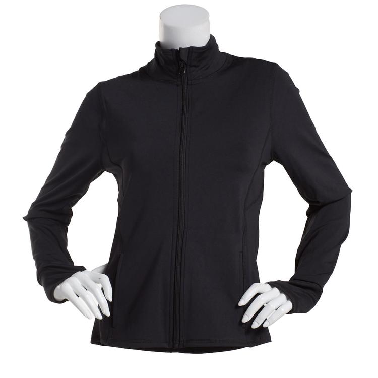 Plus Size Starting Point(R) Mock Neck Yoga Jacket