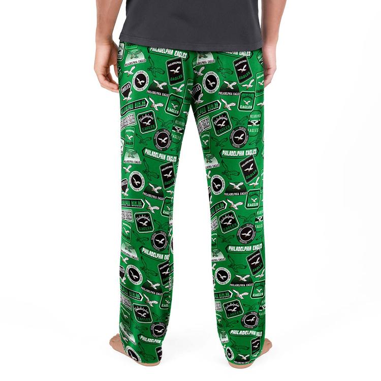 Mens NFL Philadelphia Eagles Retro Print Pants