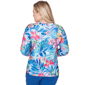 Womens Alfred Dunner The Royal Treatment Tropical Blouse - image 2