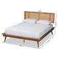 Baxton Studio Nura Mid-Century Modern Wood Full-Size Platform Bed - image 8