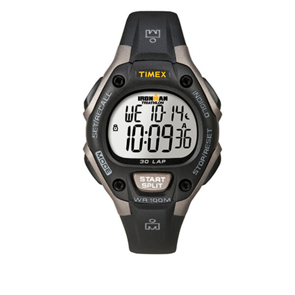 Mens Timex&#40;R&#41; Ironman Black/Grey Watch - T5E9619J - image 