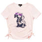 Girls (7-16) Dream Girl Sunglass Dog w/ Necklace Short Sleeve Tee - image 1