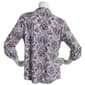 Womens Emily Daniels Folklore Floral Disco Dot Button Down Blouse - image 2
