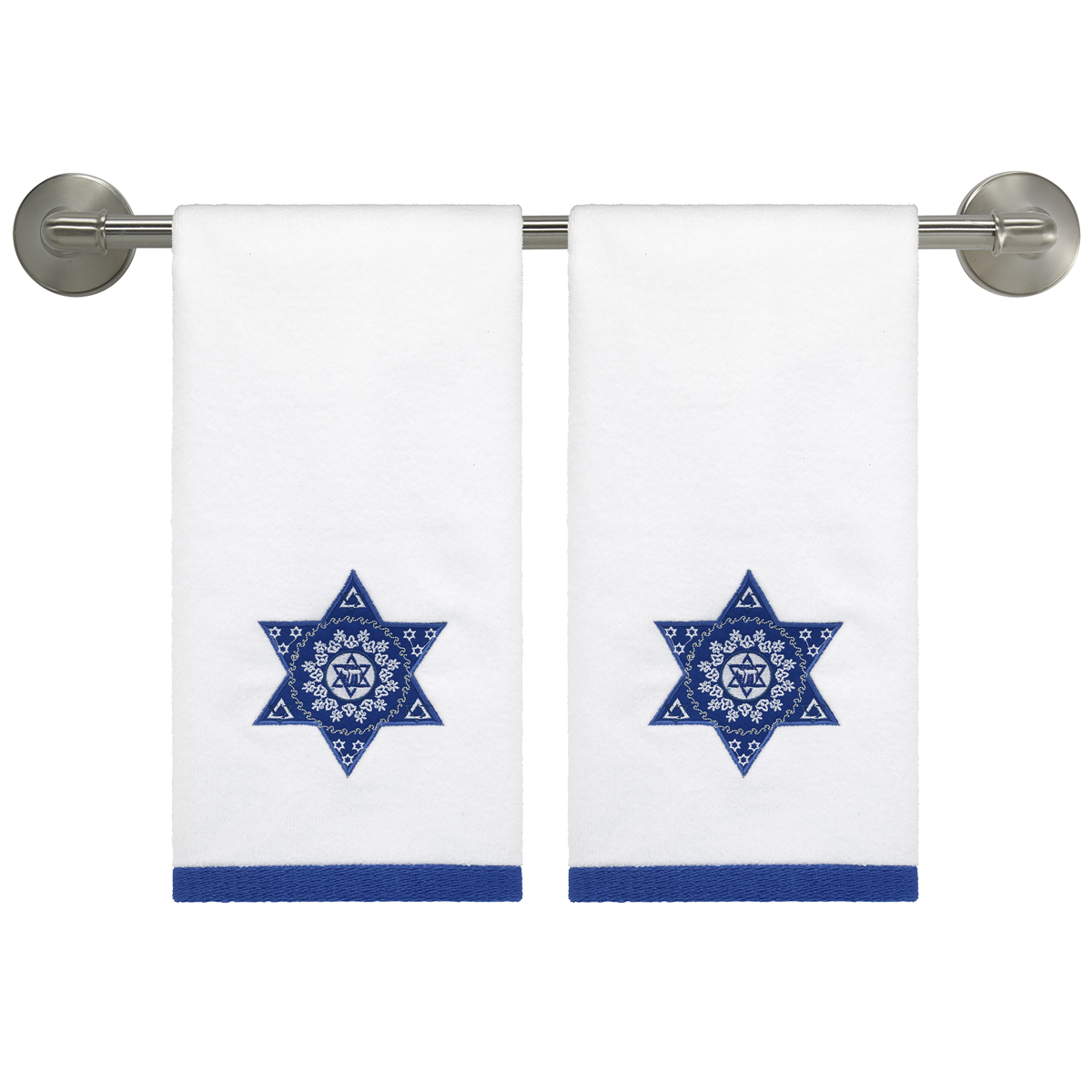 Avanti Star Light 2pk. Hand Towel Set