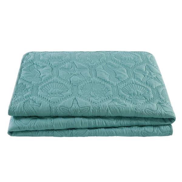 VCNY Home Shore Embossed Quilt Set