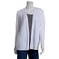 Womens 89th & Madison Long Sleeve Solid Stripe Cardigan - image 1
