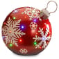 National Tree 18in. Pre-Lit Ball Ornament Decoration - image 1