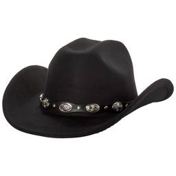 Womens Nine West Felt Cowboy Hat