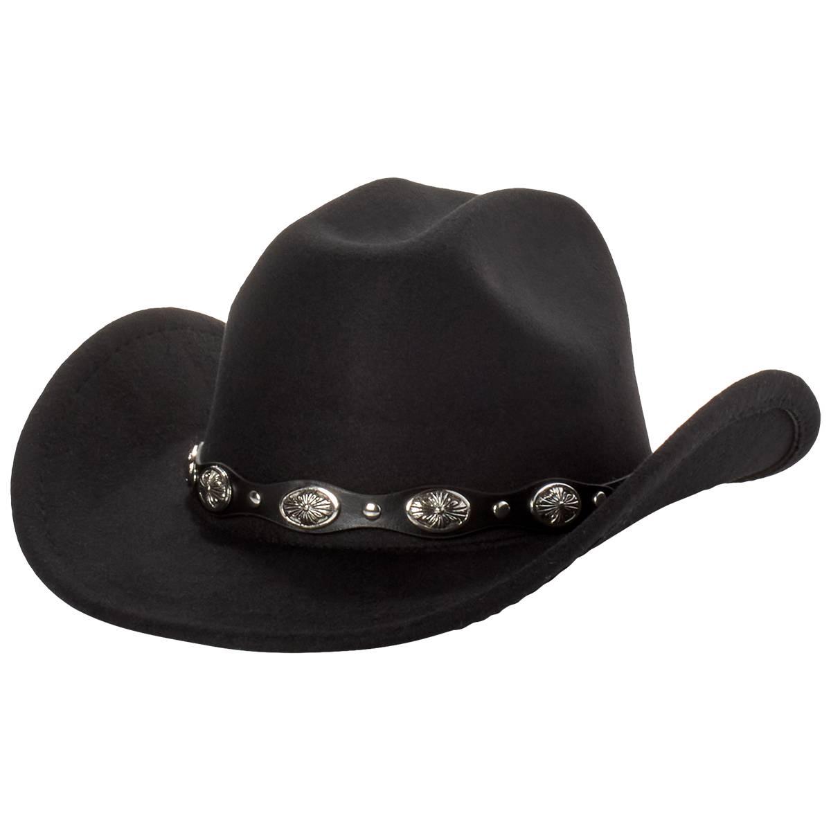 Womens Nine West Felt Cowboy Hat