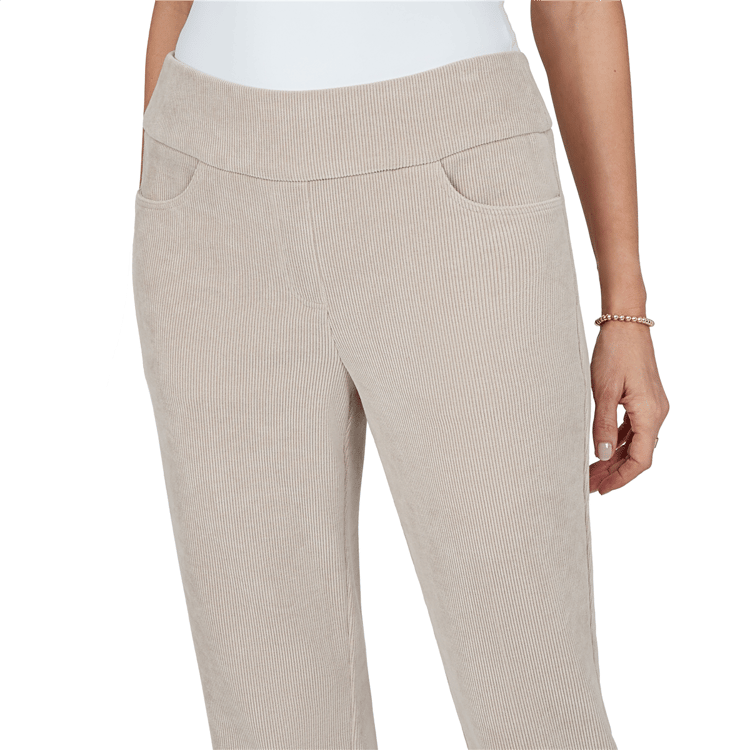 Womens Alfred Dunner Sunset Ridge Pull On Corduroy Pants