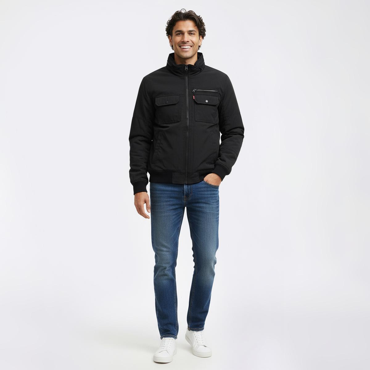 Mens Levi''s® 2 Pocket Twill Stand Collar Jacket