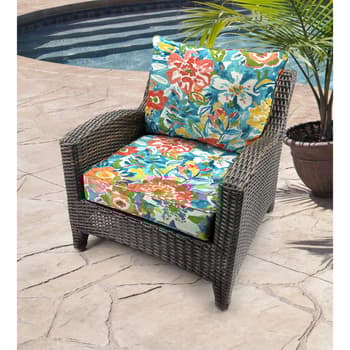 Jordan Manufacturing Sunriver Sky 2pc. Outdoor Deep Seat Cushions