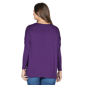 Womens 24/7 Comfort Apparel Oversized Long Sleeve Dolman Top - image 3