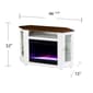 Southern Enterprises Dilvon Color Changing Fireplace - image 5