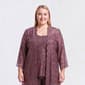 Plus Size R&M Richards 3pc. Lace Duster Pants Set - image 3