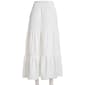 Womens NY Collection Three Tiered Solid Skirt - image 3