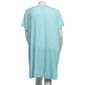 Plus Size Jaclyn Short Sleeve Tossed Icon Neck Nightshirt - image 3
