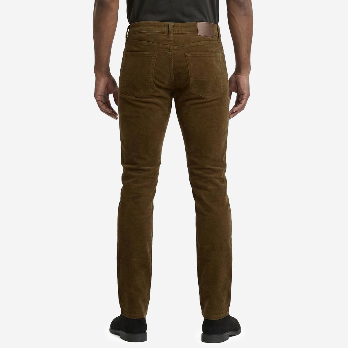 Mens Chaps 5 Pocket Slim Straight Fit Corduroy Pants