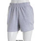 Juniors Eye Candy Cotton Poly Fleece Shorts w/Side Slits-Black - image 4