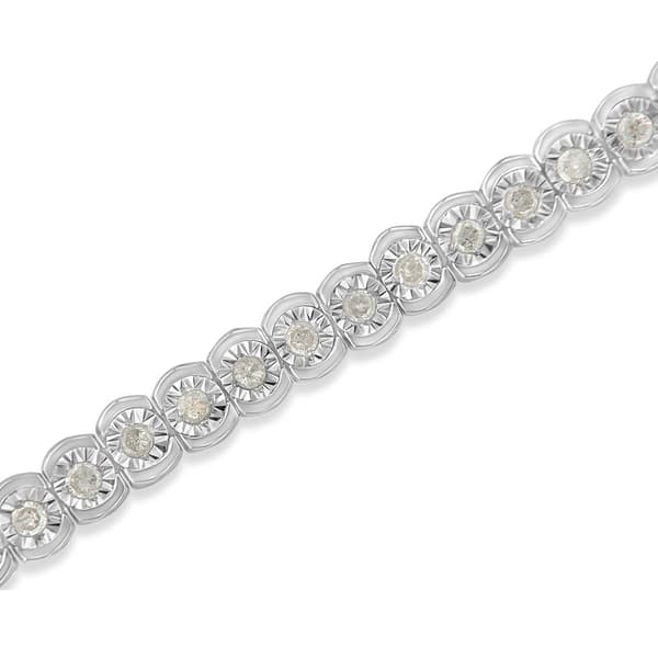 Diamond Classics&#8482; 1ctw. Diamond & Sterling Silver Bracelet