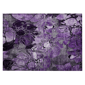 HomeRoots Purple Abstract Washable Indoor Outdoor Accent Rug - image 2