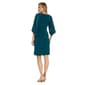 Womens R&M Richards Rhinestone Button Solid Sheath Dress - image 2