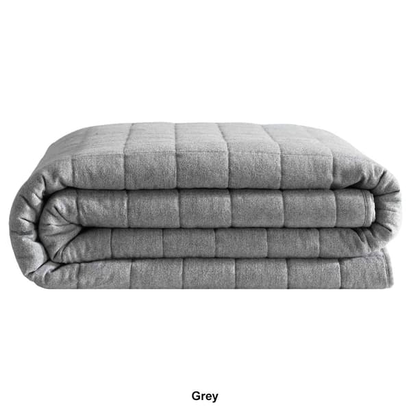 Calvin Klein Melange Flannel Quilt