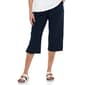 Petite Jordana Rose Basic Split Hem Capris - image 1