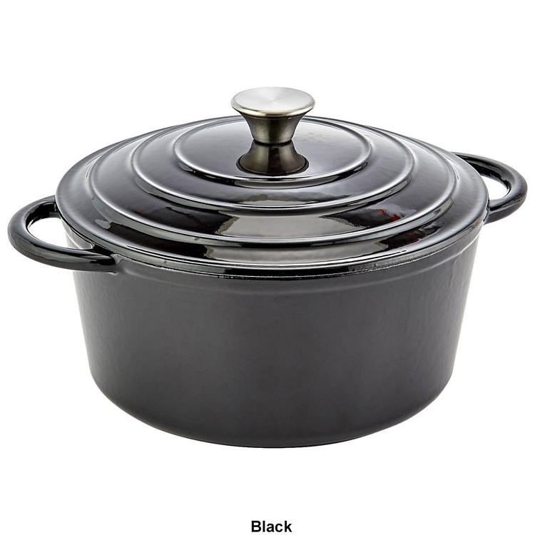 Healthy Living Enamel Cast Iron Dutch Oven- 5qt.