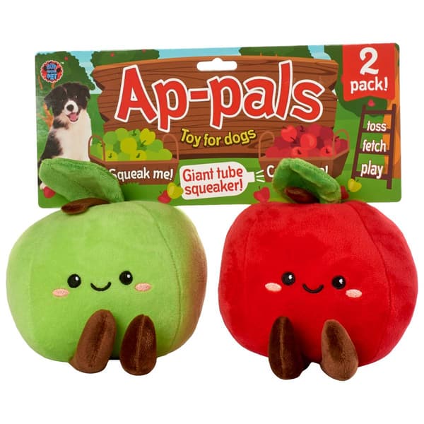 Bow Wow Pet Ap-Pals with Squeaker - 2 Pack - image 