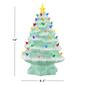 Mr. Christmas 14in. Nostalgic Light Up Seafoam Tree - image 3