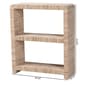 bali & pari Lucy Bohemian Woven Grasscloth Bookshelf - image 7