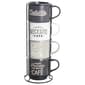 Set of 4 13oz. Caliente Stacking Cups - image 1