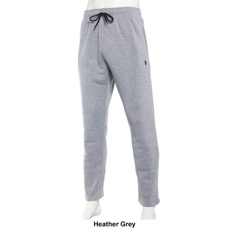 Mens U.S. Polo Assn.® Open Bottom Fleece Pants
