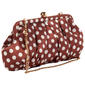 D''Margeaux Kisslock Polka Dot Evening Clutch - image 3
