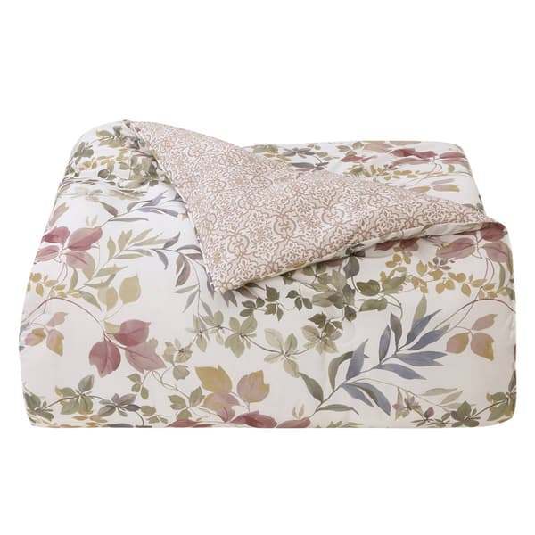 Royal Court Rosewood 4pc. Reversible Comforter Set