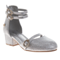 Little Girls Badgley Mischka(R) Rhinestore Glitter Dress Sandals - image 1