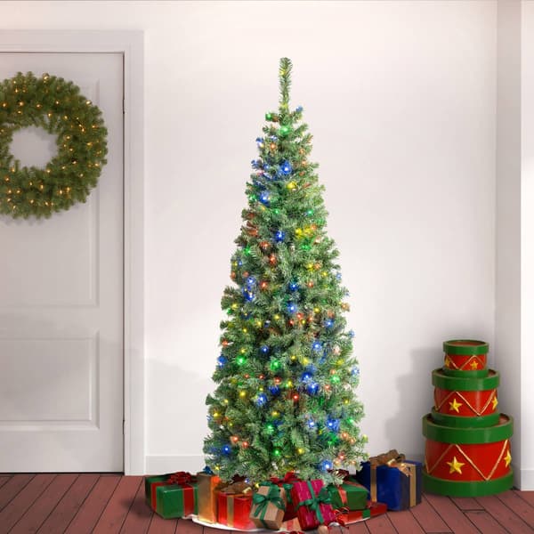 National Tree 6ft. Sagamore Slim Christmas Christmas Tree