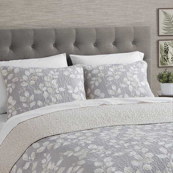 Design Studio Camden Leaves Reversible Quilt Set