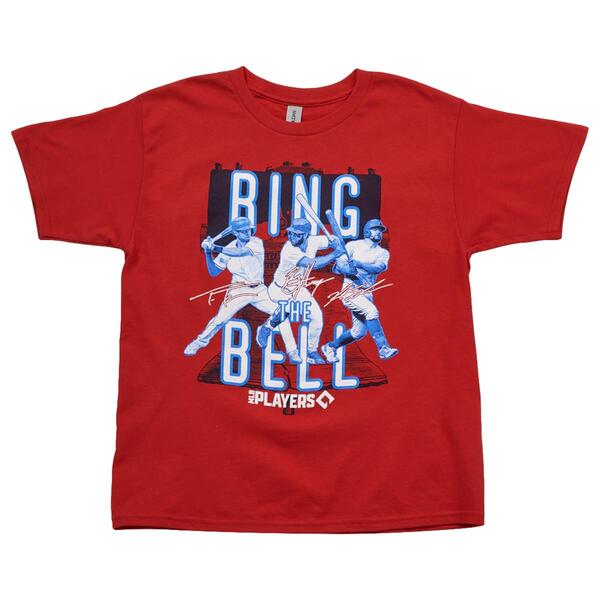 Mens Phillies Players Ring the Bell Short Sleeve Tee