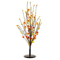 Evergreen Halloween Candy Corn Artificial Stem Table Decor