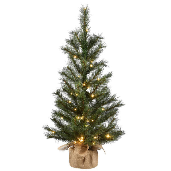 National Tree 3ft. Frosted Ontario Pine Tree - image 